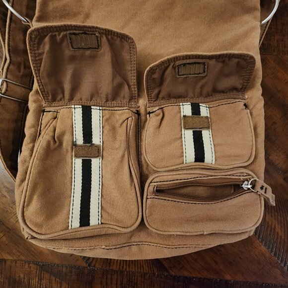 AE Canvas Crossbody Messenger Bag - LIKE NEW! - Picture 3 of 7